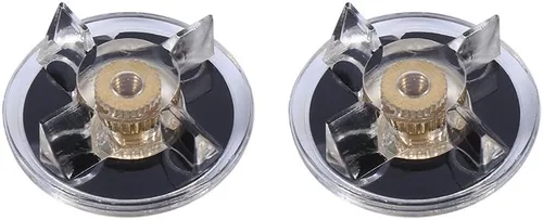 Miniatura 6 de 2 pares de engranajes base y engranaje de cuchilla 2 engranajes base 2 engranajes de cuchilla de goma repuesto para Magic 250W Juicer
