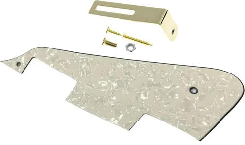 Miniatura 14 de Dopro Golpeador de guitarra LP de 1 capa con soporte cromado para Epiphone Les Paul