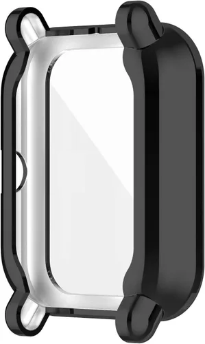 Miniatura 4 de Fundas protectoras de pantalla compatibles con Amazfit GTS 2 Mini/Bip U Pro/Bip S/Bip Lite/Bip 1S/Bip Lite 1S/Amazfit A1608 Watch Soft Metal