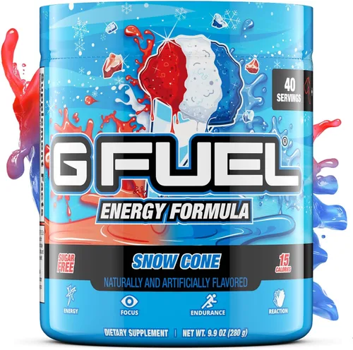 Miniatura 12 de G Fuel Hype Sauce 2.0 - Bebida energética en polvo, mezcla de cafeína preentrenamiento para juegos, amino de enfoque sin azúcar, vitamina +