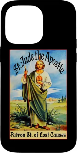 Miniatura 21 de Funda para iPhone 13 Pro Max St. Jude el Apóstol de Jesús Causas Perdidas Patrono