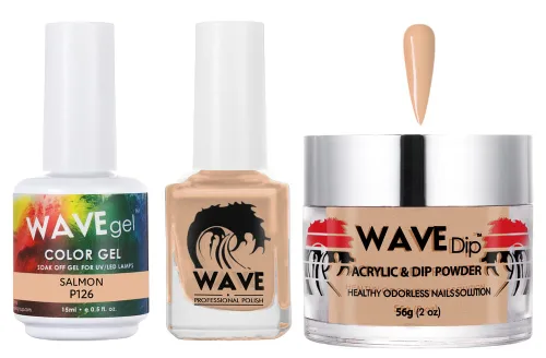 Miniatura 49 de WAVEGEL - Juego de gel de remojo, laca de uñas y polvo acrílico a juego - Colección Simplicity - #P109 Blizzard