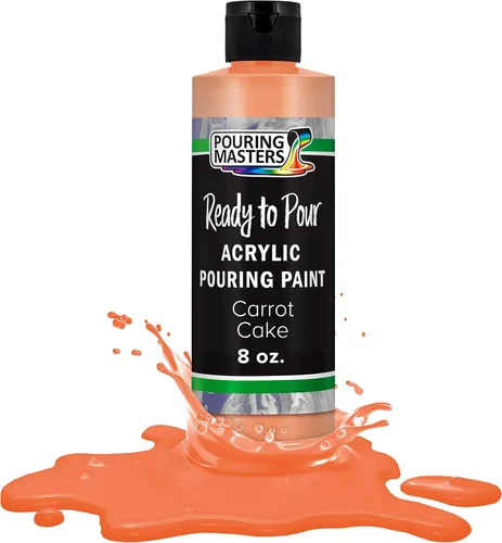 Miniatura 21 de Pouring Masters Caribbean Blue - acrílico listo para verter pintura – Premium 907 gr (32 onzas) pre-mezclado a base de agua – para lienzo, madera