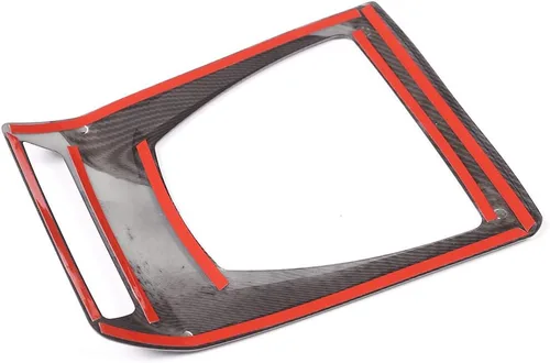 Miniatura 7 de YIWANG Pegatinas de marco de luz de lectura frontal interior ABS estilo fibra de carbono para BMW X3 F25 2011-2017, X4 F26 2014-2017,5 Series F10
