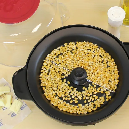 Miniatura 2 de West Bend Stir Crazy - Máquina de palomitas de maíz con aceite caliente, máquina para hacer palomitas de maíz con tapa grande para tazón de servir