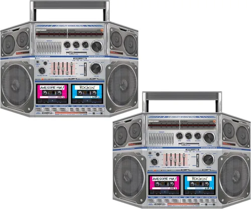 Miniatura 3 de BOOMBox accesorio de fiesta stand-up 1 unidad, 1 paquete., Paquete de 1, Multicolor