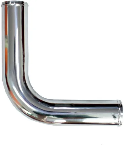 Miniatura 8 de Longitud de extremo a extremo 20 pulgadas (500 mm), DI 2.25 pulgadas (57 mm) Codo de aluminio de 45 grados para tubería de intercooler, tubo