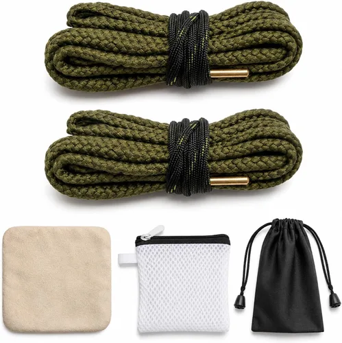 Miniatura 11 de Gun Snake Cleaner, Barrel Rope for Handguns and Rifles .22 .223 & 5.56mm/.22.357.38.380, 9mm/.30 308 30-06 303 7.62mm,Gun Cleaning Kits with Gun