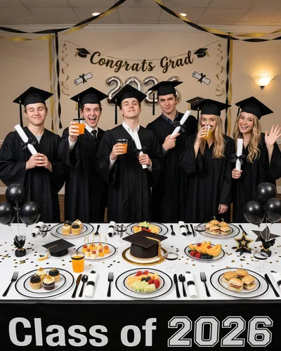 Miniatura 4 de Goodluck Juego de 350 piezas de vajilla de plástico negro para fiesta, platos desechables transparentes para 50 invitados, incluye: 50 platos