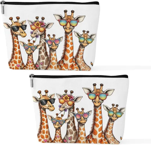 Miniatura 21 de Wenboco Bolsa de cosméticos con temática de ratón de dibujos animados para mujeres, cumpleaños, esta chica corre en aperitivos, bolsa de maquillaje