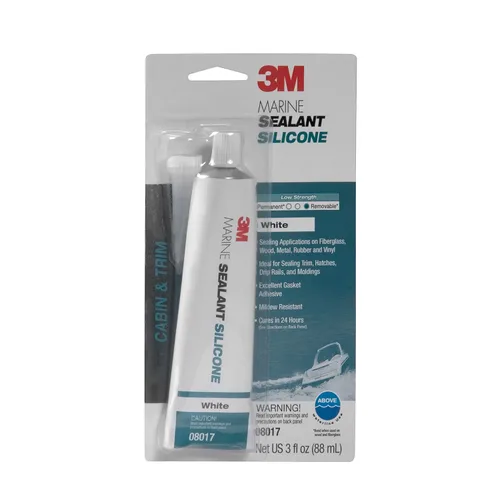Miniatura 8 de Sellador de silicón blanco 3M, tipo marítimo, 3004.7762