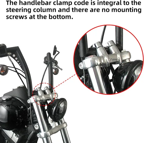 Miniatura 7 de Cubierta de carenado de faros delanteros color negro mate con parabrisas de 15 pulgadas para Harley Davidson Dyna Street Bob T