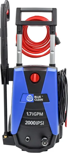 Miniatura 5 de AR Blue Clean BC383HS Lavadora a Presión Eléctrica - 2000 PSI, 1.7 GPM, 13 Amperios, Accesorios de Conexión Bayoneta, Mango Telescópico