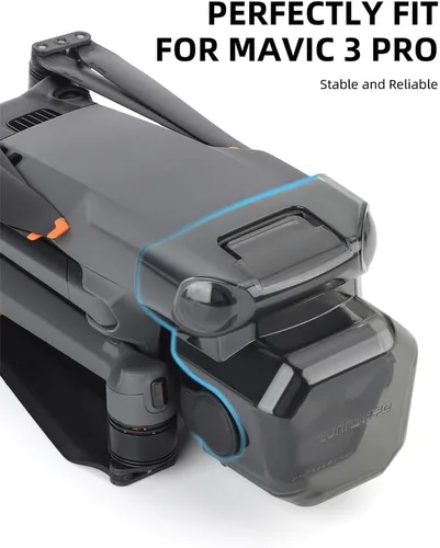 Miniatura 2 de Cubierta de cardán integrada para DJI Mavic 3 Pro Drone Accesorios Transparente Lente Visión Protector de Plástico Cámara Set