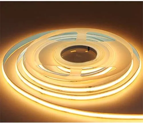 Miniatura 4 de Tira de luz LED flexible COB de 16.4FT/5M DC12V/24V 528leds/m Cinta flexible (12V, azul)