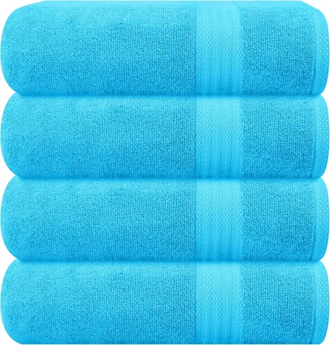 Miniatura 82 de GLAMBURG - Juego de 12 toallas faciales ultrasuaves de 13 x 13 pulgadas, 100% algodón, duraderas y altamente absorbentes, ideales para baño, cocina