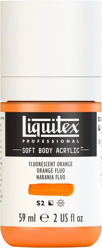 Miniatura 153 de Liquitex Professional Soft Body - Pintura acrílica, botella de 2 onzas (59 ml), blanco titanio Titanio Blanco
