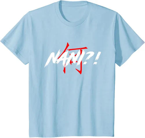 Miniatura 13 de Nani Meme Anime Japanese Camiseta, Negro, S