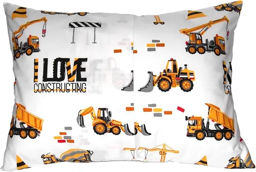 Miniatura 2 de Funda de almohada para niños pequeños de 13 x 18 pulgadas de algodón - Fundas de almohada para niños pequeños para viajar, almohadas de tractor