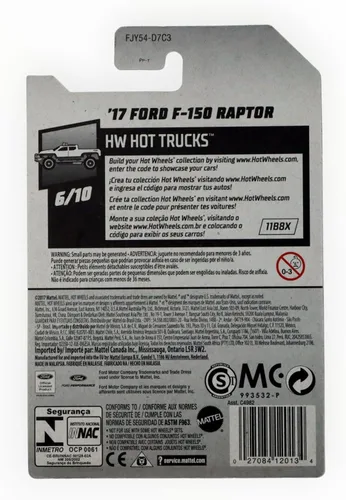 Miniatura 2 de Hot Wheels Ford F-150 Raptor '17