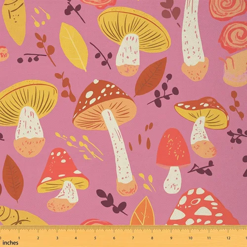 Miniatura 40 de The Yard - Tela de hongos con forma humana de The Yard Moon Star Galaxy Starry Sky DIY Craft Hobby Tela por Yard Cool Purple Ombre Geométrico Líneas