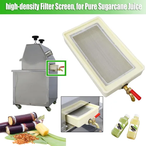 Miniatura 8 de INTBUYING Exprimidor eléctrico de caña de azúcar 1100W Máquina de prensa de caña de azúcar Tres rodillos de acero inoxidable Extractor de jugo