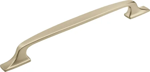 Miniatura 14 de Amerock Tirador de manija de gran tamaño para gabinete/electrodoméstico Bronce champán Tirador de cajón de centro a centro de 12 pulgadas