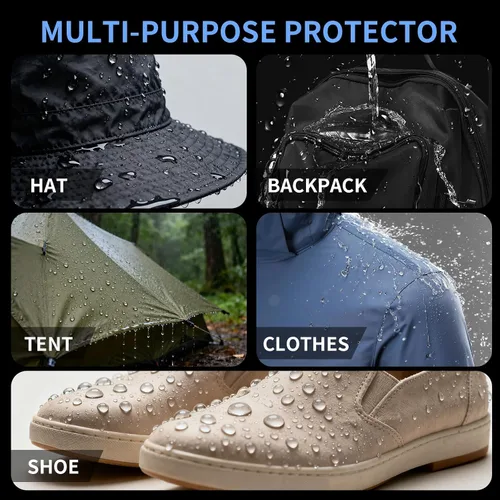 Miniatura 8 de Protector de gamuza en aerosol, protector de agua de tela, protección impermeable contra la lluvia y las manchas para botas, zapatos, sofás