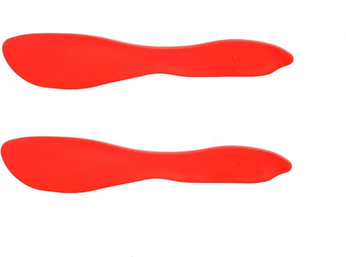 Miniatura 7 de Linden Sweden Juego de 2 esparcidores multiusos, gris carbón, cuchillo versátil para mantequilla para queso suave, mantequilla de maní, glaseado