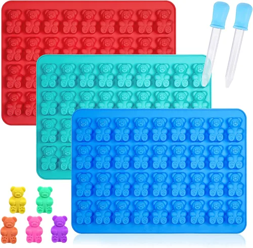Miniatura 8 de Webake Molde para pies de bebé, molde para chupete de biberón, tamaño de bocado, moldes de silicona para caramelos de chocolate, molde de goma