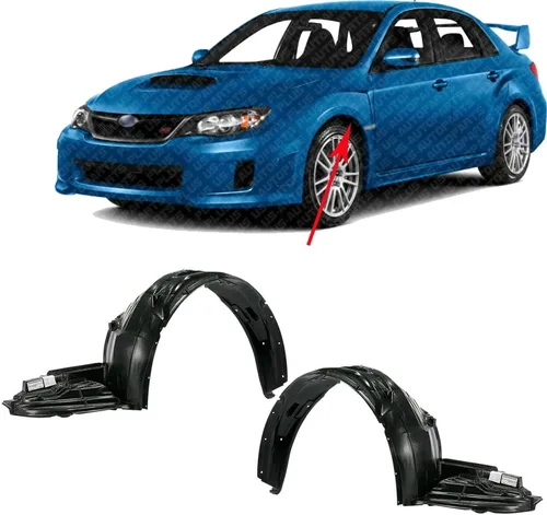 US Auto Parts Plus - Repuesto directo para guardabarros delantero izquierdo y lado derecho del pasajero para Subaru Impreza 2011-2014 / WRX