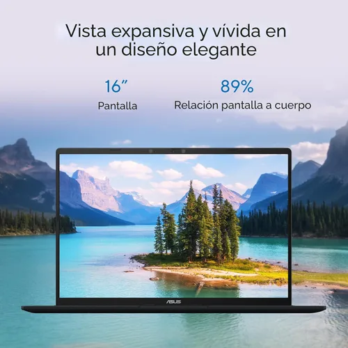 Miniatura 7 de ASUS Vivobook 14 Laptop, Pantalla WUXGA de 14” 60Hz, Qualcomm Snapdragon X, GPU Qualcomm Adreno, 16GB RAM, SSD de 512GB, Windows 11, Plata Claro