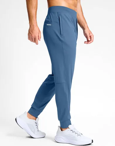 Miniatura 2 de G Gradual Pantalones deportivos de golf para hombre con bolsillos con cremallera, pantalones elásticos ajustados para correr, trabajo y correr