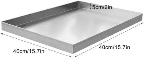 Miniatura 3 de Bandeja de goteo grande para mini nevera, aire acondicionado portátil y lavadora, bandeja de drenaje de aceite, bandeja de goteo para lavavajillas