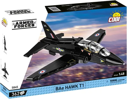 Miniatura 3 de COBI Armed Forces BAE Hawk T1 - Juego de construcción de avión (362 piezas)