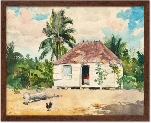 Miniatura 37 de Poster Master Impresión de pintura vintage de árbol de Navidad, póster retro de vacaciones, arte de invierno, diseño abstracto melancólico de pared