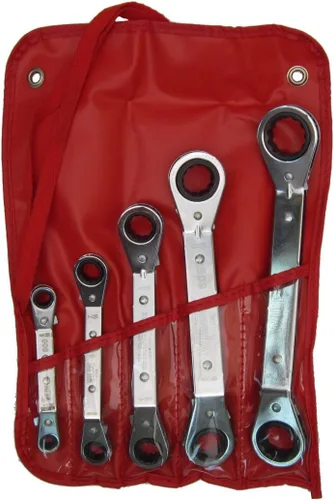 Miniatura 4 de Wilde Tool Llave de caja de trinquete 990, cuadrada de 1/4 pulgadas x 3/16 pulgadas / hexagonal de 9/16 pulgadas x 1/2 pulgadas