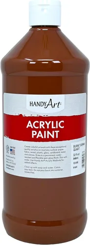 Miniatura 82 de Pintura acrílica para estudiantes, artesanías de 16 onzas. Plateado metálico