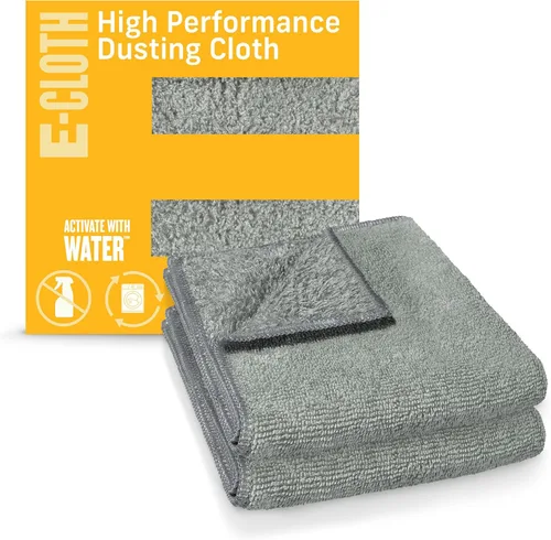 Miniatura 11 de E-Cloth Paño para quitar el polvo de alto rendimiento, plumeros de microfibra para limpieza, suministros para limpieza, paños lavables