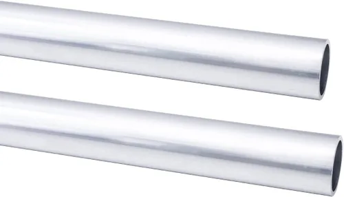 Miniatura 6 de 6061 Tubo de Aluminio, Tubo Redondo Liso de Aluminio de 3/4" de Diámetro Exterior, Pared de 0.08" x 12" de Longitud, Tubo Recto de Metal