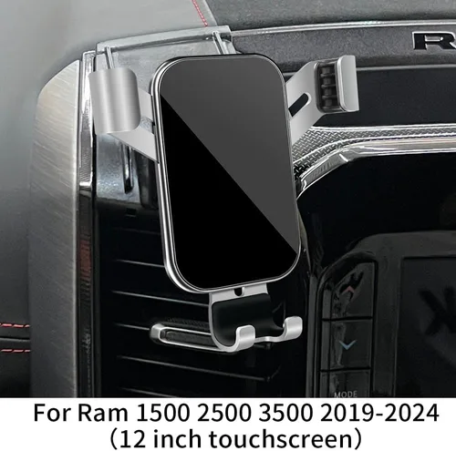 Miniatura 2 de Soporte de teléfono de coche para Dodge Ram 1500 2500 3500 (pantalla táctil de 12 pulgadas) para camionetas Pickup Auto Accessories Best Cell Phone