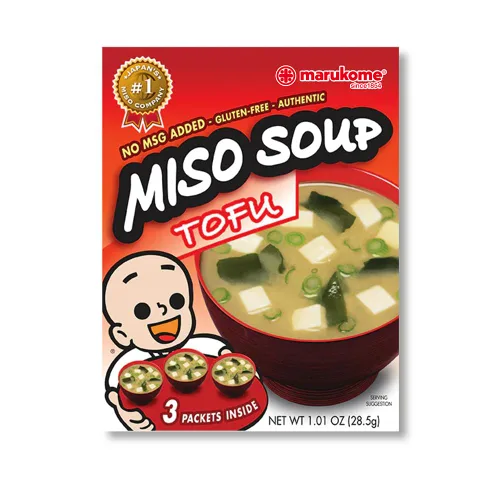 Marukome Miso Instant Tofu, 1.01 onzas (paquete de 12)