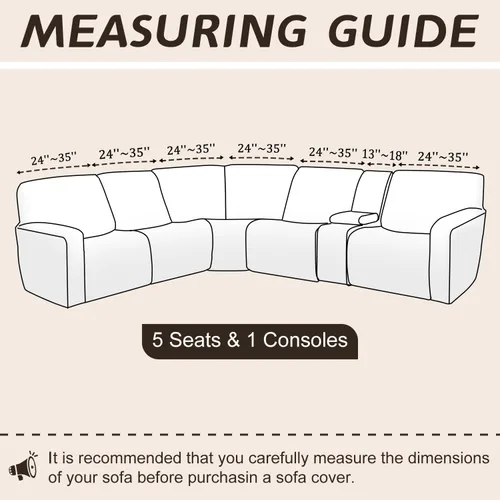 Miniatura 2 de Arfntevss Fundas para sofá reclinable seccional, de terciopelo, lavable, para sofá reclinable, elástica, suave, gruesa, en forma de L, juego