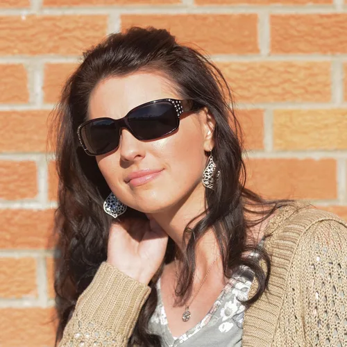 Miniatura 5 de Gafas de sol polarizadas para mujer - Gafas de sol de moda premium - Serie HZ Diamante Gafas de sol de diseñador para mujer