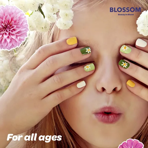 Miniatura 7 de Blossom Aceite para cutículas hidratante, hidratante, fortalecedor, perfumado, infundido con flores reales, fabricado en Estados Unidos, 0.42 fl.