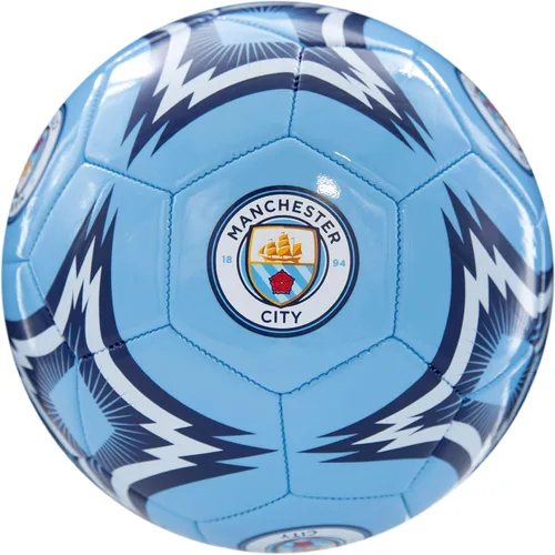 Miniatura 7 de Icon Sports Official Manchester City FC Soccer Ball MC93BL-Azul claro