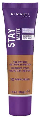Miniatura 36 de Rimmel London Stay Matte Liquid Mousse - 305 Buff - Base, ligera, control del brillo, sin aceite, 1 oz