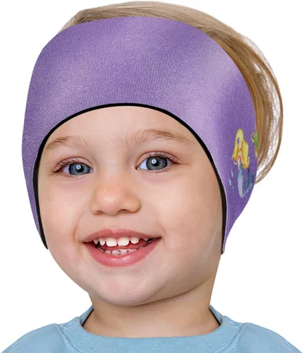 Miniatura 23 de HeySplash Diadema de natación, tapones para los oídos de natación, banda para los oídos de nadador, tapones para los oídos para niños, protector