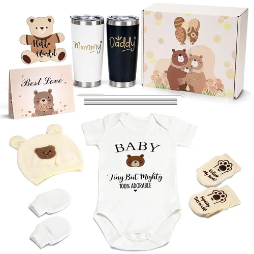 13 piezas de regalo de baby shower para nuevos padres, paquete de cuidado de nueva mamá, regalos para nuevas madres para mujeres, caja de bienvenida