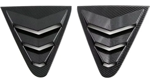 Miniatura 5 de CTH para Subaru Crosstrek 2024 2025 2026 - Rejillas de ventana lateral trasera para obturador, cubierta de panel decorativo, accesorios de Negro